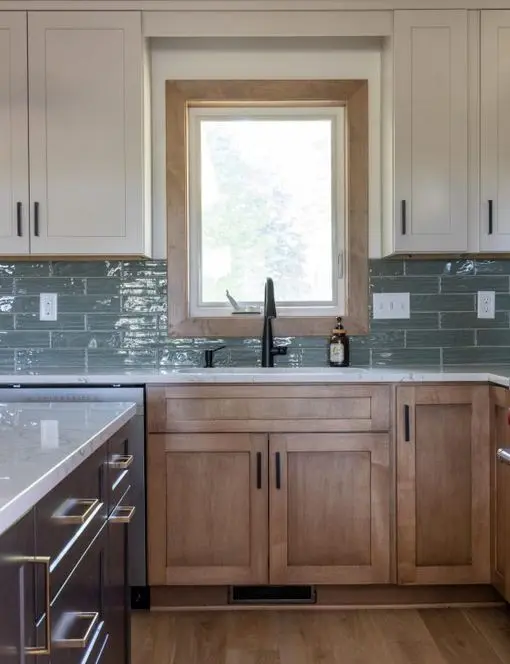 Kitchen Sink Tile Backsplash Madison WI Remodel