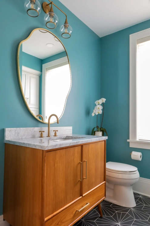 Bathroom Remodel Madison WI Mid-century modern