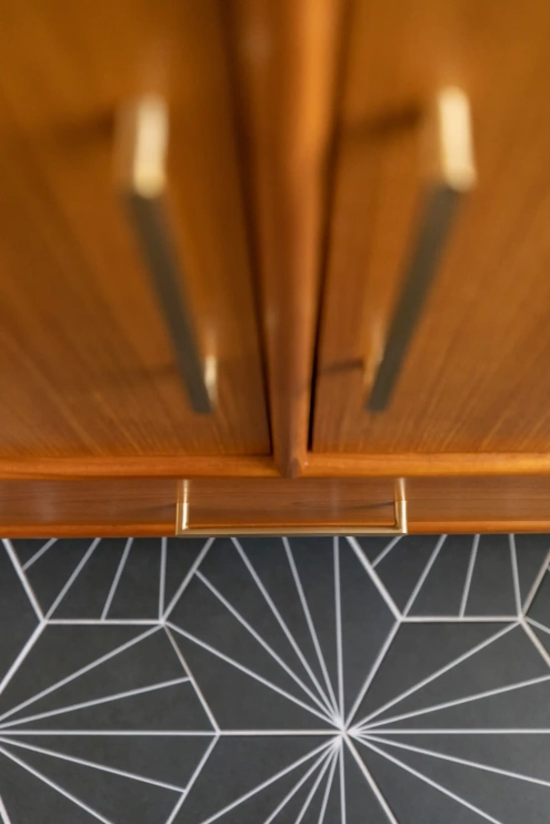 Bathroom Remodel Madison WI Midcentury tile