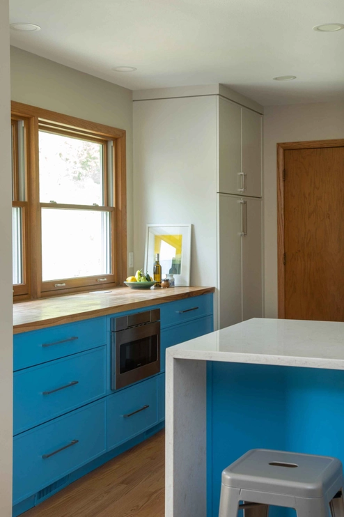 Kitchen Remodel Madison WI Butcher Block