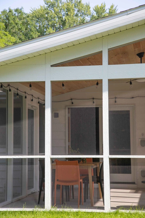 Porch Addition Madison WI Outdoor Dining