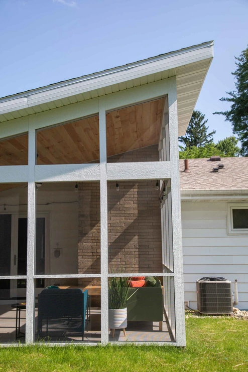 Screened Porch Madison WI Modern