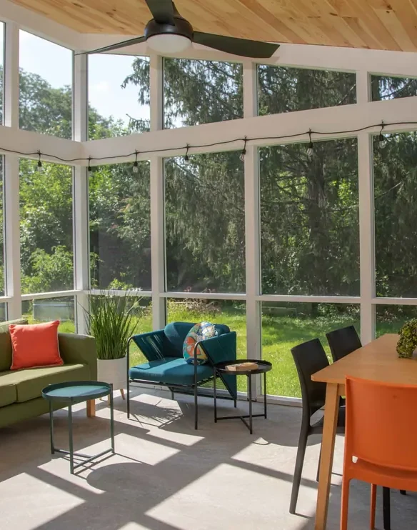 Screened Porch Madison WI Outdoor Dining