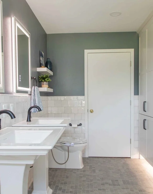 bathroom remodel before and after photos