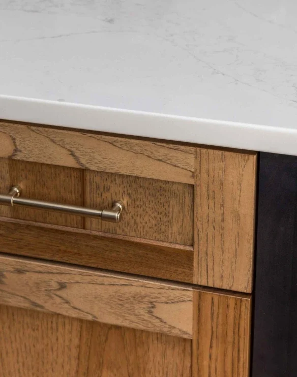 Kitchen Remodel Sun Prairie Gold Pulls