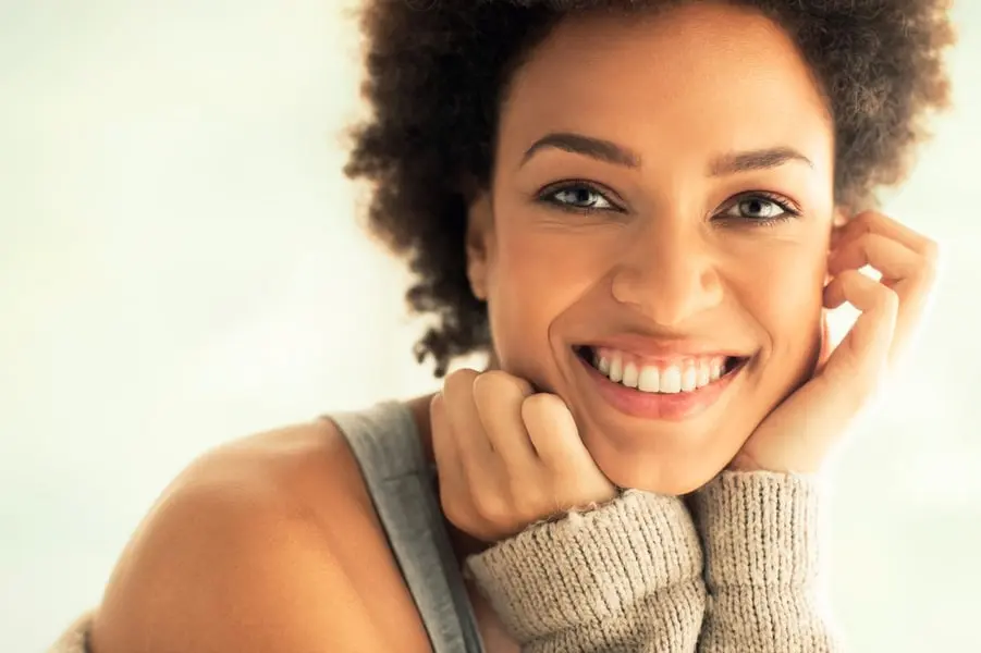 smiling young woman