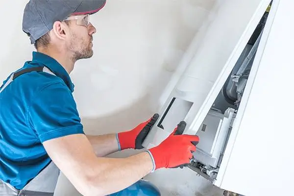 HVAC repair by all seasons technician