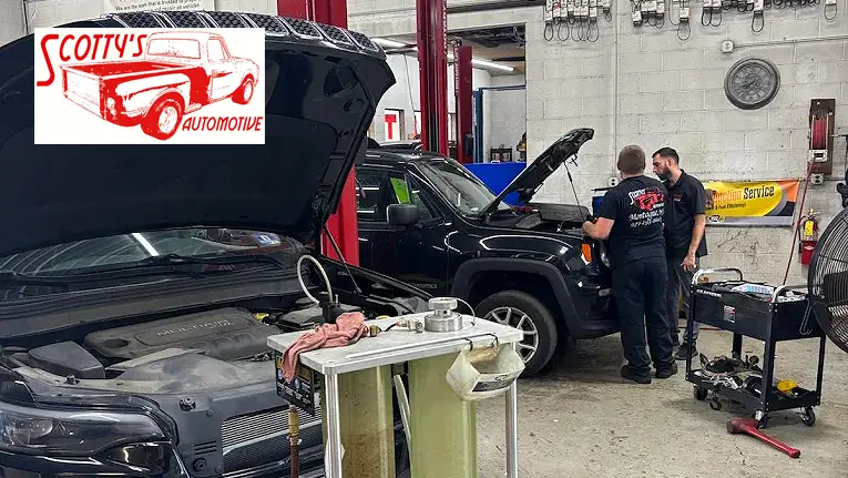 Scottys Automotive Sussex County NJ six common causes of a sputtering choose us