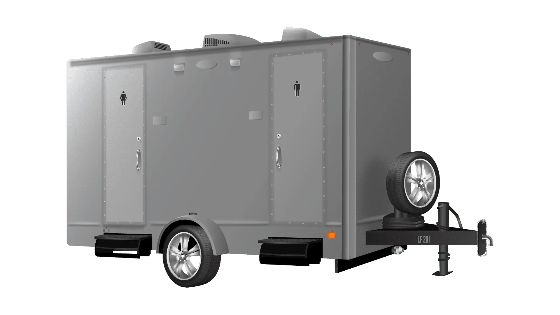 Restroom trailer