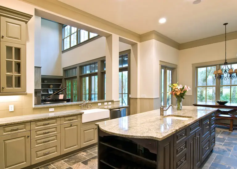 expensive kitchen remodel with open concept