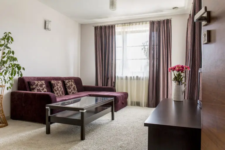 Comfortable modern quest room or living room