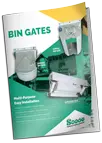 Clam Shell Bin Gates Brochure