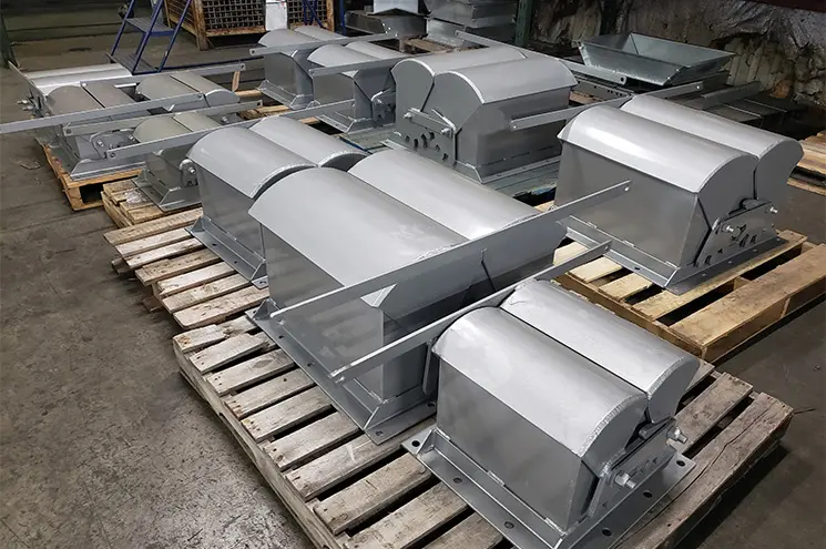 Bin Gates Ready For Shipment