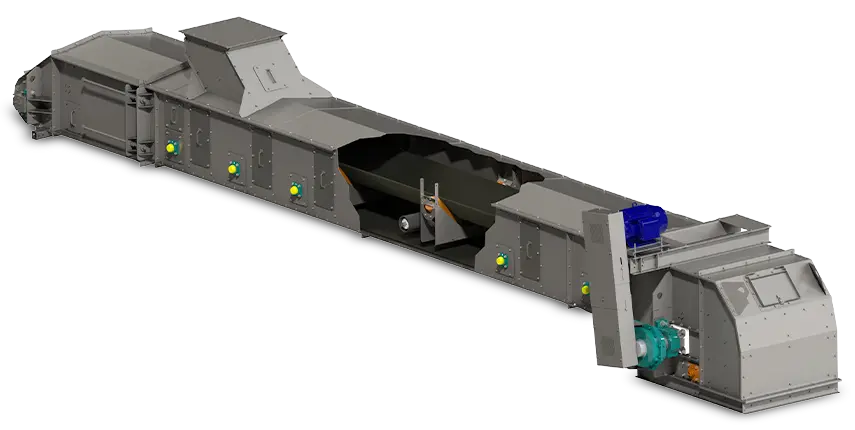 Enclosed Belt Conveyor