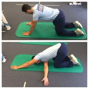 Thoracic Spine Yoga Stretch