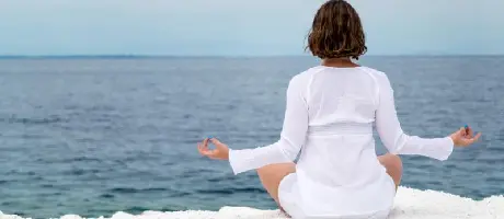 Diaphragmatic Breathing naturally relaxes the mind and body.