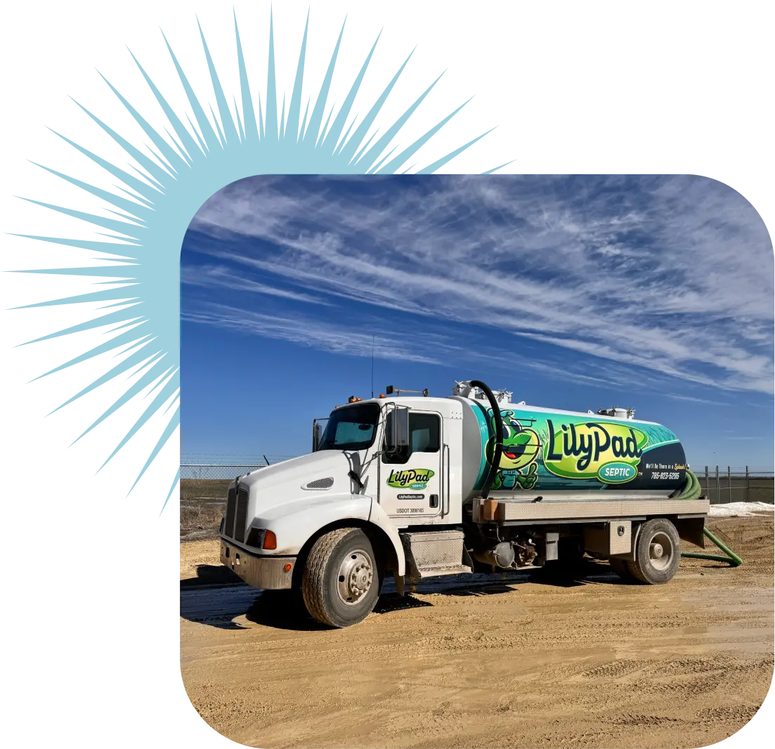 Septic Service Truck image