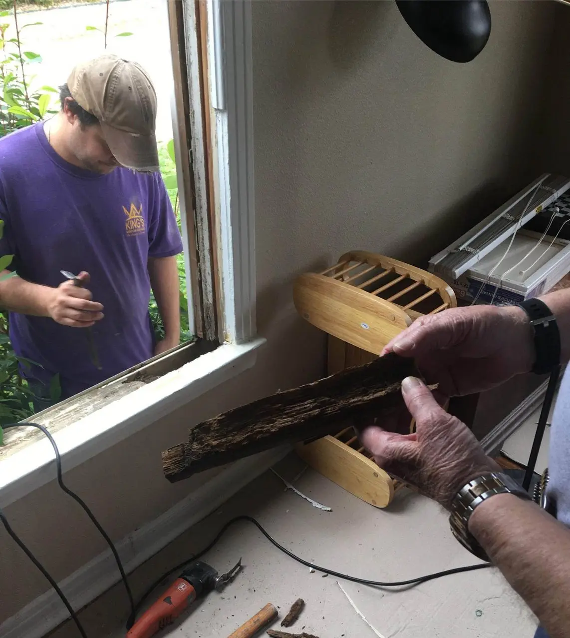 Replacement windows installed on home