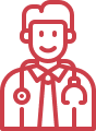 doctor icon red