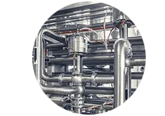 Pipes in a factory