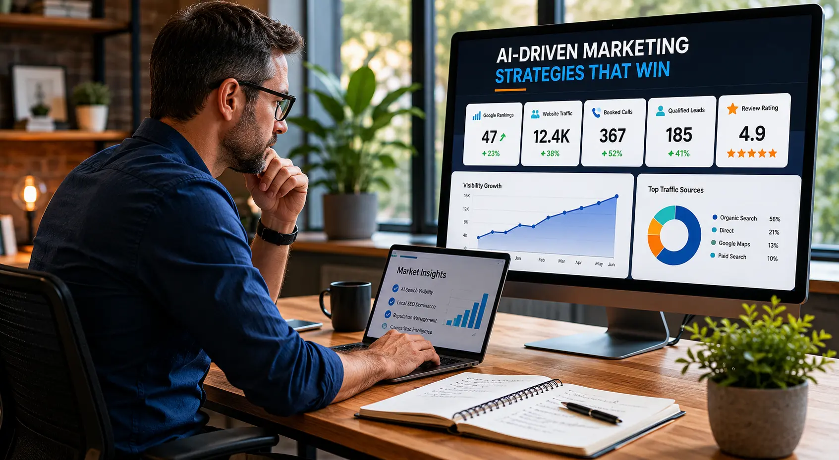 AI is changing how home service companies research, plan, and decide where to invest. Learn how roofing, plumbing, HVAC, and restoration companies can use AI to improve visibility, lead quality, and growth decisions.
