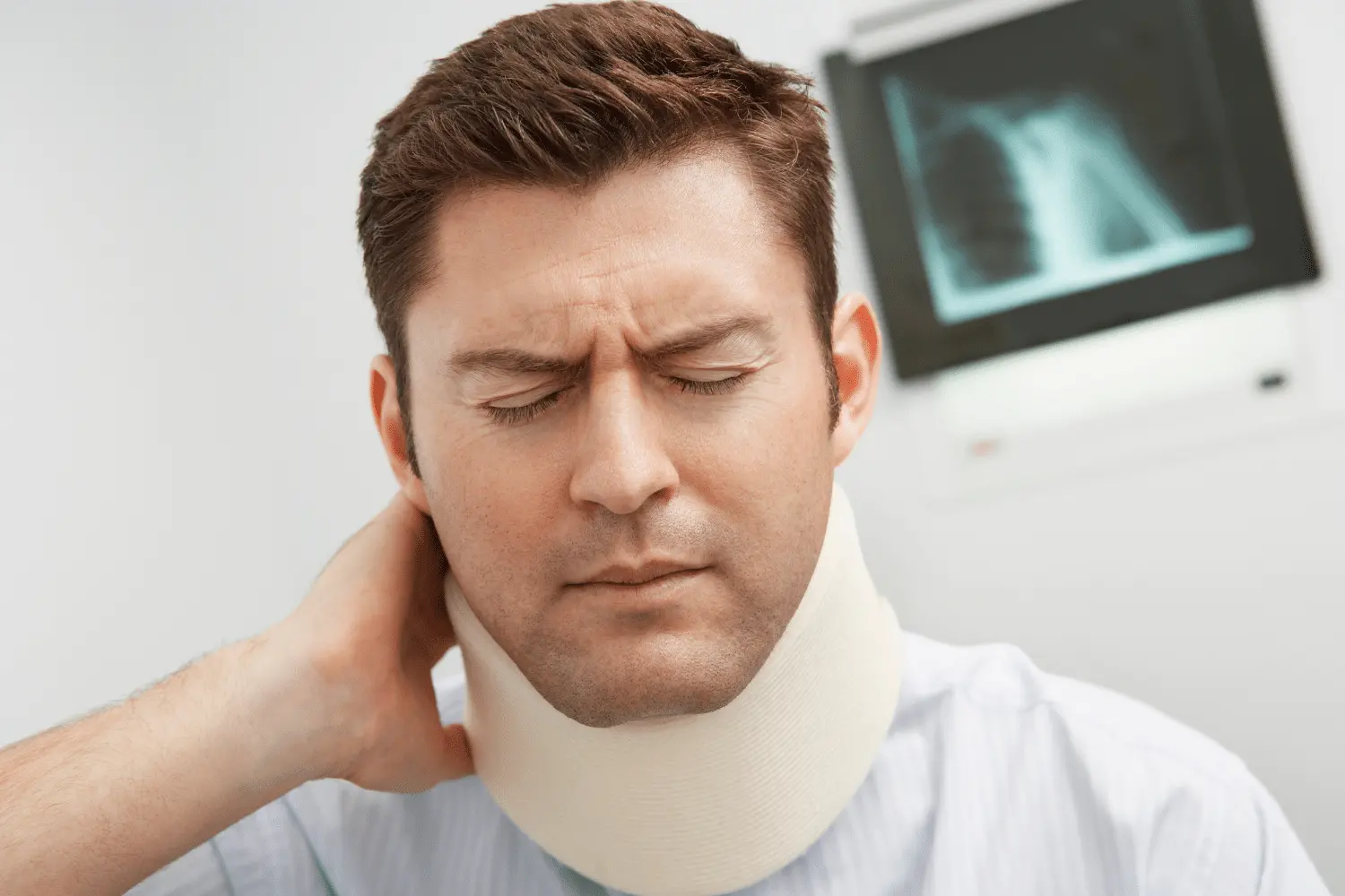 Patient discussing symptoms with doctor
