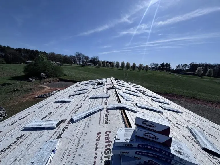 roof replacement project