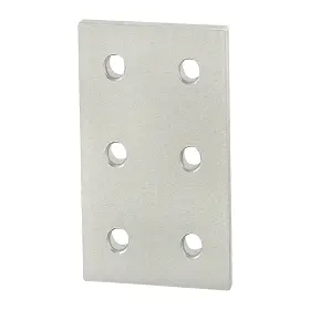 6 Hole Rectangular Flat Plate - 4166