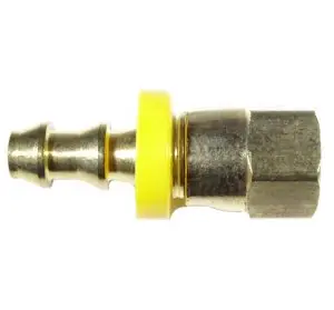 Brass Hose Stayput Barb X Swivel Flare Nut - 940FH
