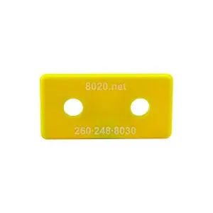 80/20 Yellow End Cap - 2045YEL