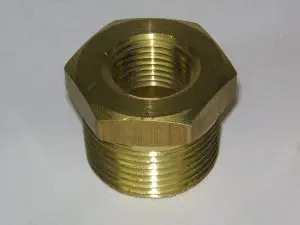 Brass Bushing-Hex Fitting - 110F