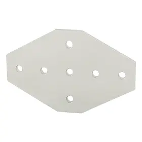 7 Hole Cross Flat Plate - 25-4135
