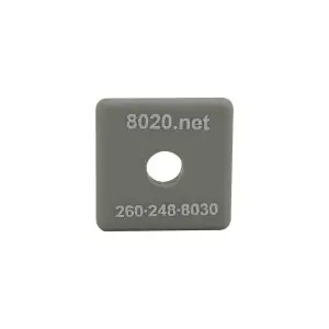 80/20 Gray End Cap - 2030GRA