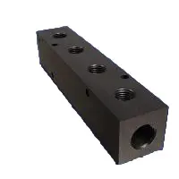 PNEUMADYNE® 4-Station Manifold Block - M20-250-4