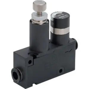 Flow Speed Gauge Union Regulator - RVUMP-1/4X1/4