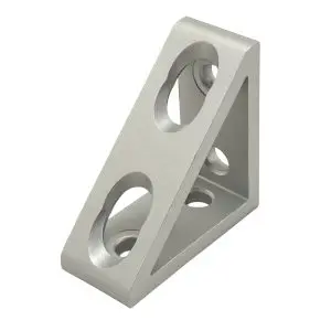 4 Hole Gusset Corner Bracket - 4136