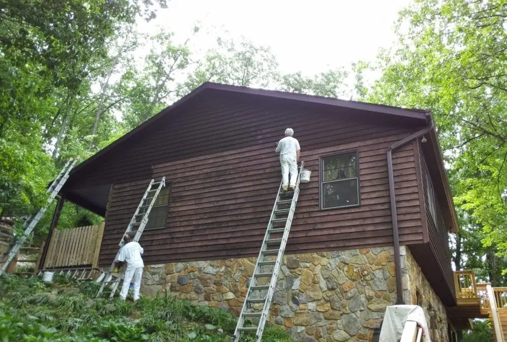 Exterior Staining