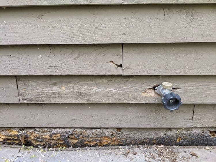 Repair Rotten Wood Siding
