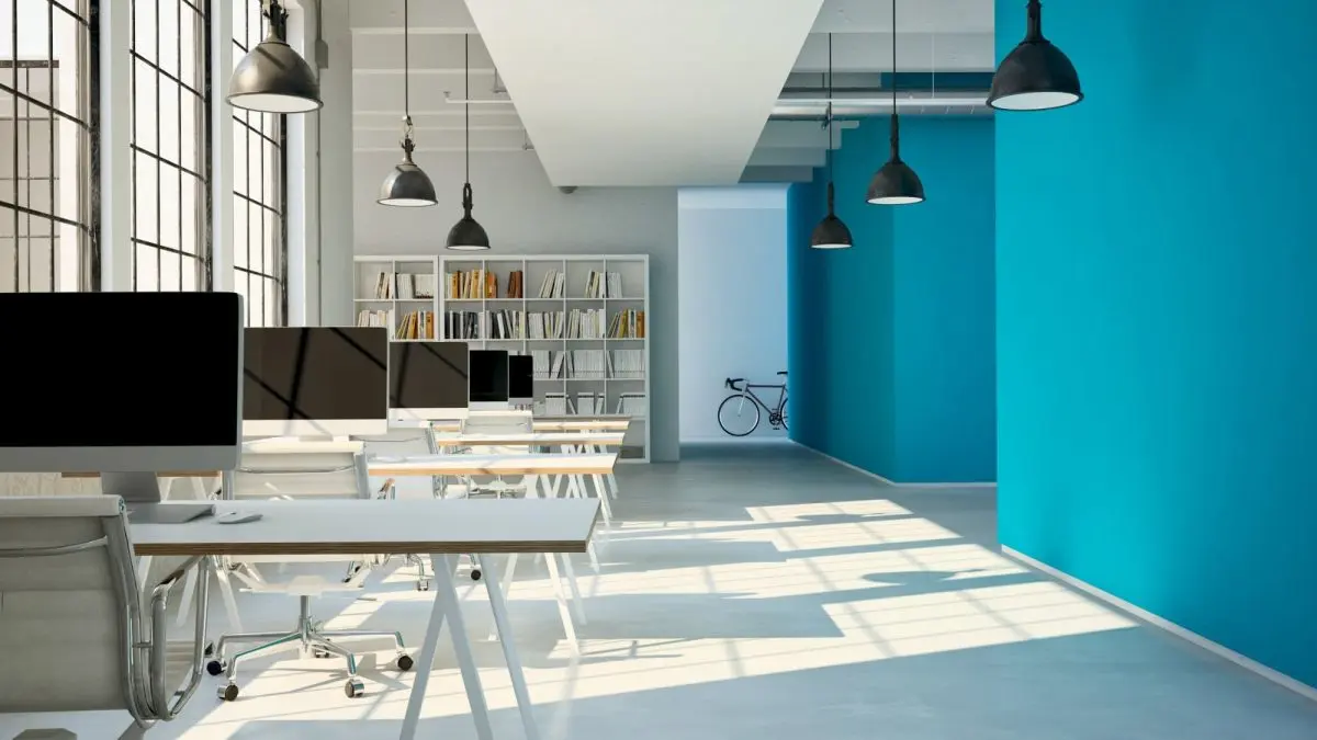 Commercial Office Interior Paint Color Ideas by Frederick Painting in Frederick, MD