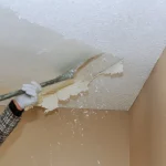 popcorn ceiling