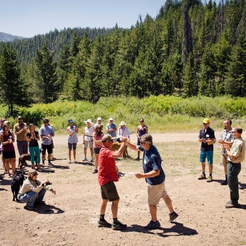 galena mtb trails ribbon cutting 2017