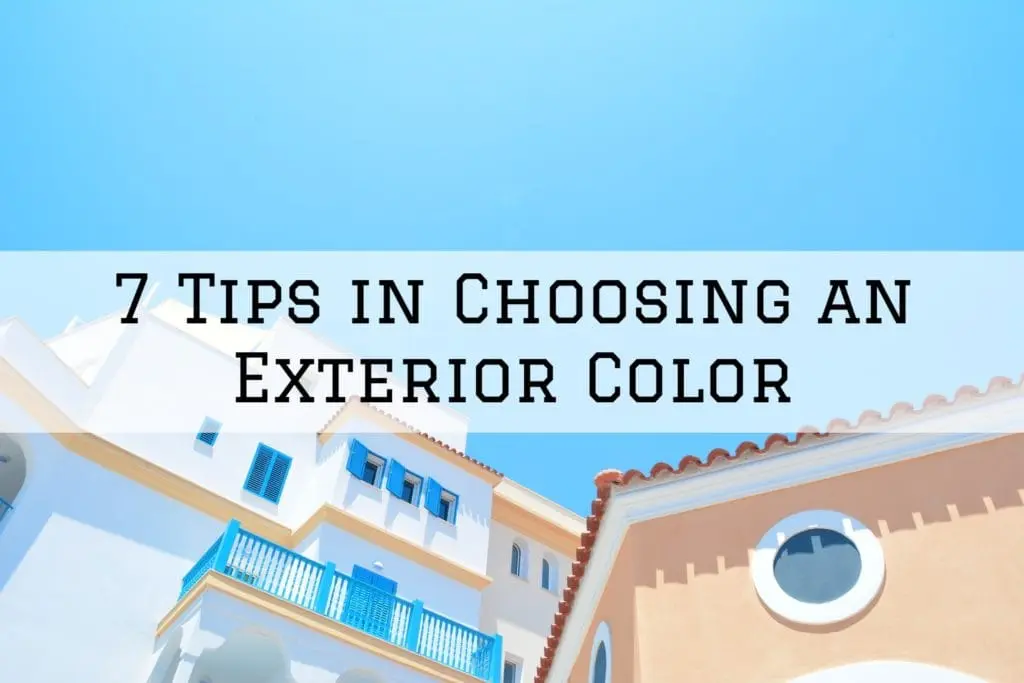 7 Tips in Choosing an Exterior Color in Holland, PA 2 2021-11-09 Paint Philadelphia Holland PA Choosing an Exterior Color