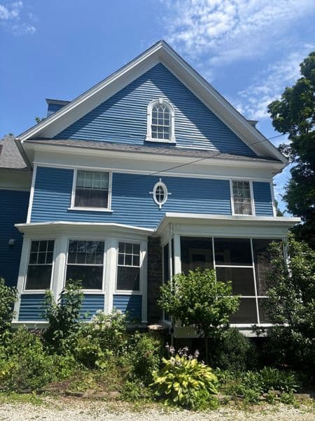 Recent project in Swarthmore, recently completed by PAINT