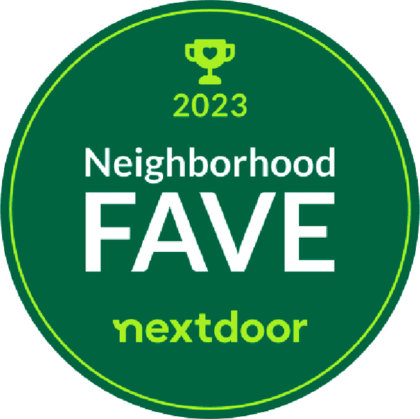Nextdoor Neighborhood Favorite 2023 badge