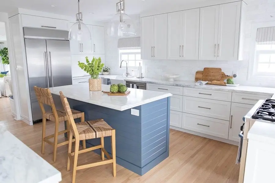 Painted kitchen cabinets
