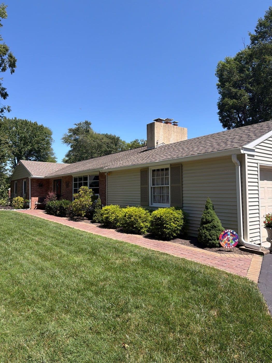 Recent project in Whitemarsh Township, recently completed by PAINT