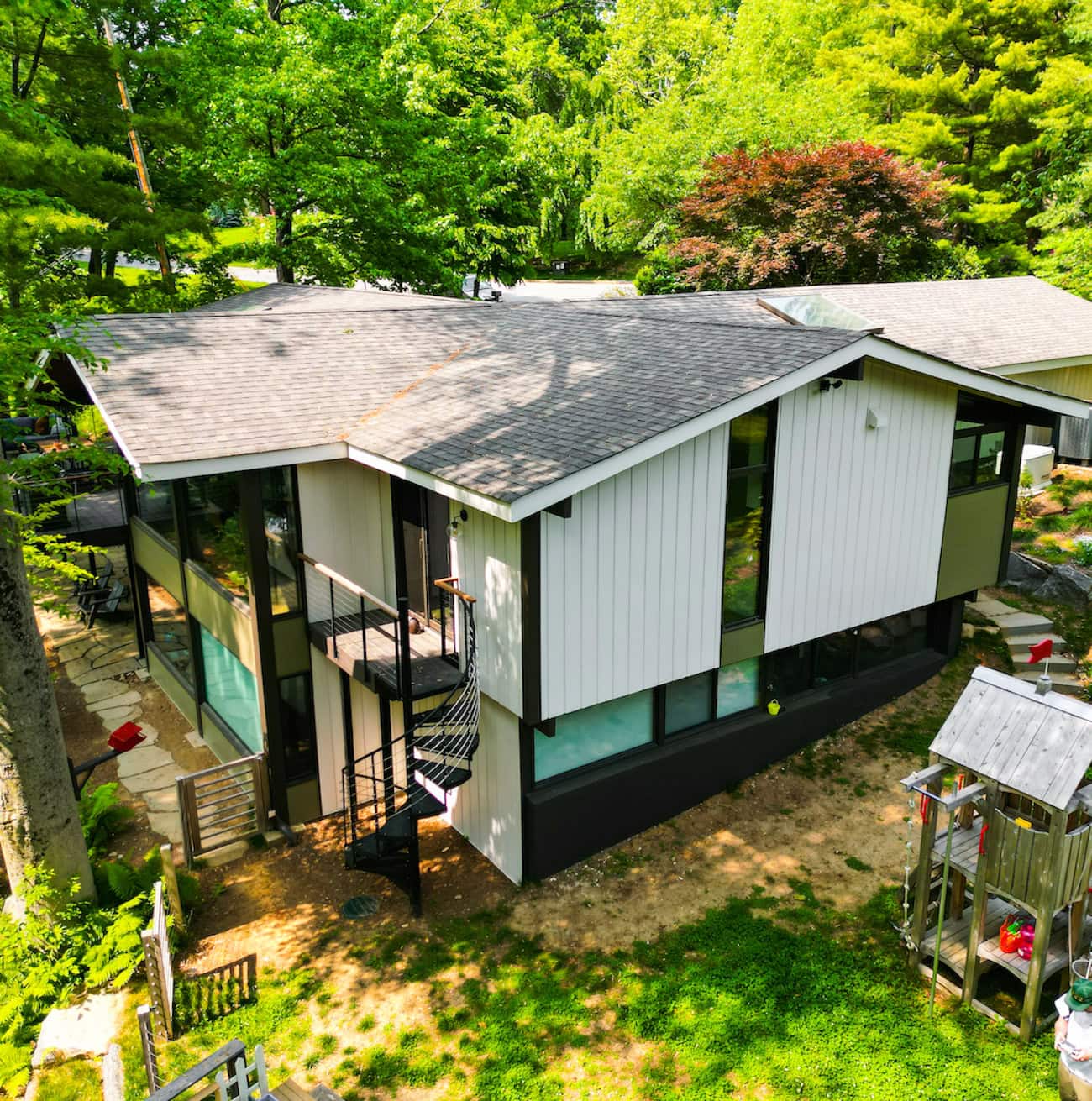 Medium Size Home, Siding, Fascia, Soffit