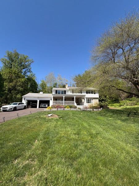 Exterior painting in Abington, recently completed by PAINT