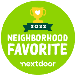 Nextdoor Neighborhood Favorite 2022 badge