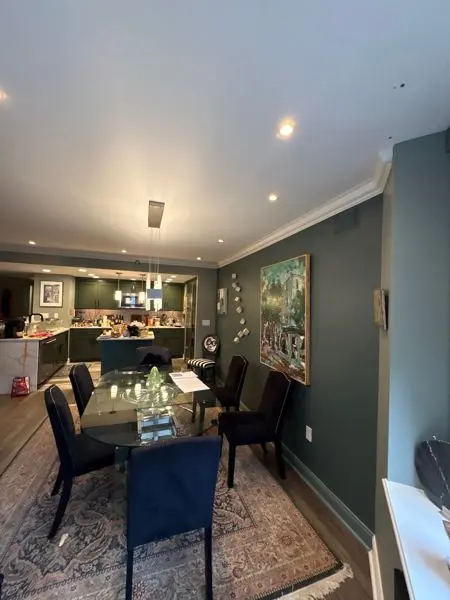 Interior painting in Rittenhouse Square, recently completed by PAINT